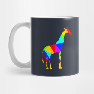 Colorful giraffe Mug